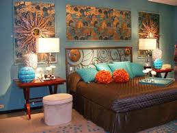 Dark teal and orange bedroom. 28 Awesome Teal Bedroom Ideas And Designs For 2021 Will Surpise You