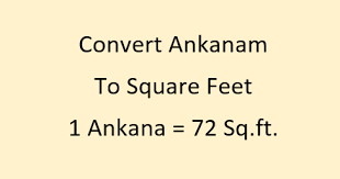 Feet = 2.67', or 2' 8. Convert Ankanam To Square Feet Land Area Unit Converter