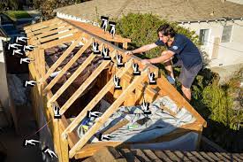 Strapping The Roof Tiny House Giant Journey Building A Tiny House Tiny House House Roof