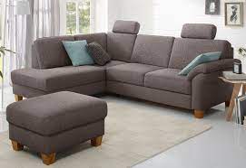 Ecksofa mit schlaffunktion federkern bei lionshome: Home Affaire Ecksofa Borkum Mit Federkern Wahlweise Mit Bettfunktion Online Kaufen Otto