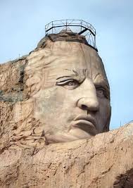 Crazy Horse Memorial In South Dakota, USA