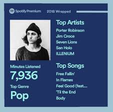 Remember, 2018 is all about taking risks! Spotify 2018 Wrapped