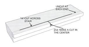 Made with any luxury vinyl nosing flooring to directly match your existing floor. Cutting Stair Nose Overhang Off Stair
