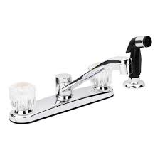 plumb works two handle chrome kitchen