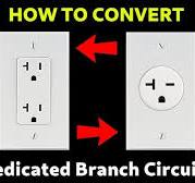 How To Convert 120V Receptacles Or Branch Circuits To 240V ...