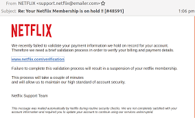 How do i change my netflix plan or account information? New Year Not So New Scam Netflix Email Scam Refreshed