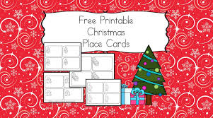The look, the smell and the feeling that greenery invokes can be quite powerful. Free Printable Christmas Place Cards Have The Kids Help