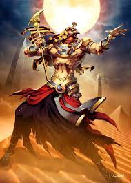 In the early days of the egyptian civilization, he was worshipped as two separate gods. Ra The Demonic Paradise Wiki Fandom