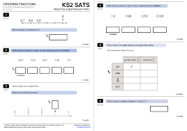 Ordering Fractions And Decimals Worksheet With Answers For Ks2 Maths Teachwire Teaching Resource