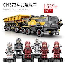 I don't think lego will have any plans to make minifigures of brawl stars any time soon since it's not that popular yet at least. Sembo 107008 Wandering Earth Cn373 Bucket Carrier Cargotruck Iron Oretruck Lepin World