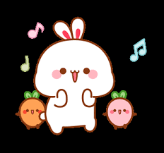 Lovely Tuji 4 Kartu Lucu Gifs Lucu Kartun