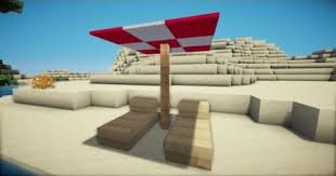 Umbrella 20 Minecraft Building Minecraft Houses Beach Umbrella