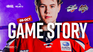 Game Story, Windsor vs. Guelph. 10/09/25