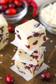 White Chocolate Cranberry Fudge Is Made With Sweetened Condensed Milk And Dried Cranberries It S Super Easy A Fudge Recipes Easy Cranberry Fudge Fudge Recipes