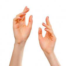 Close Up Of Beautiful Woman S Hands Palms Up Isolated Hand Reference Hand Drawing Reference Pointing Hand
