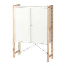 Ivar Pine White Cabinet With Doors Ikea Cabinet Doors Ikea Ivar Cabinet Lockable Cabinets