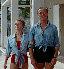 The museum of modern art (moma) is a place that fuels creativity, ignites minds, and provides inspiration. Bonjour Tristesse David Niven S Chambray Shirt And Swim Trunks Bamf Style