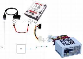 The red one is for sure wire with dc power of 5 liter. Recommendations For Usb Sata Adaptor Without Power Raspberry Pi Forums