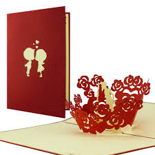 Download free pdf template for this project here. Valentines Card Cute Handmade Valentine Pop Up Card For Someone Special Unique Love Cards Husband Or Wife Vintage Wedding Anniversary Greetings Mum And Dad L05 Buy Online In Cayman Islands At Cayman Desertcart Com