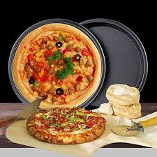 5 Inch Round Teflon Platinum Nonstick Pizza Pans Tray Oven Baking Probake Want Additional Info Click On The Image Cake Oven Cake Pan Sizes Pan Pizza