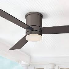 Only 9 ceiling to blades, 12 ceiling to light. 52 Modern Forms Axis Bronze Hugger Wet Led Ceiling Fan 59h47 Lamps Plus