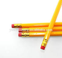 Cheap Wholesale Yellow Wood Hb Pencil Set with Eraser for Office and School
