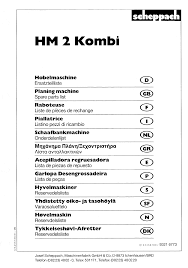 Do you get free support with scheppach products? Manual Scheppach Hm 2 Kombi Page 1 Of 21 English German Dutch Danish French Italian Portuguese Swedish Spanish Norwegian Finnish