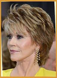 Hair Styles On Pinterest Jane Fonda For Women And Short Choppy Hair Styles Womens Hairstyles Short Hair Styles