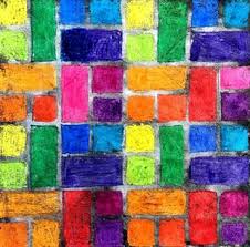 5th Grade Color Wheel Crayon Resist Quilts Art Lessons Art Lesson Plans Color Wheel