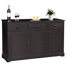 We have the largest selection of dinette sets and you'll receive the best customer service in the industry. Giantex Sideboard Buffet Server Storage Cabinet Console Table Home Kitchen Dining Room Furniture Entryway Cupboard With 2 Cabinets And 3 Drawers Adjustable Shelves White Brown Buy Online In Antigua And Barbuda At