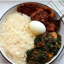 Riz Epinards Oeuf Dur African Food I Love Food Soul Food