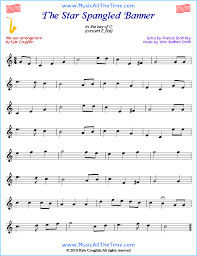 Johnnie vinson (1991) edited matthew roeder (2015). The Star Spangled Banner Alto Saxophone Sheet Music