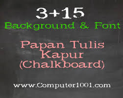 Kalimatnya harus didahului dengan kata kerja. 3 15 Background Dan Font Untuk Desain Bergaya Papan Tulis Kapur Chalkboard Computer 1001
