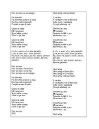 Click to see the original lyrics. Spanish Preterite Song To The Tune Of Despacito By Senorita Marie
