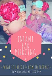 Infant Ear Piercing At Claire S What To Expect Baby Ear Piercing Claires Ear Piercing Ear Piercing Care