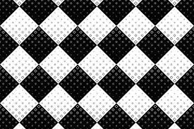 Black And White Square Pattern Seamless Black And White Square Pattern Graphic By Davidzydd Creative Fabrica In 2020 Circle Pattern Graphic Circle Pattern Graphic Patterns