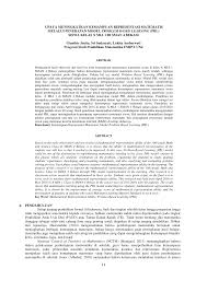 Subjek penelitian adalah 25 siswa kelas ix 2 smp negeri 1 kampar timur. Http Journal Unj Ac Id Unj Index Php Jrpms Article Download 3007 2180