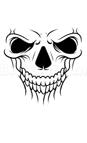 Simple skull tattoo design illustration stock vector (royalty free) 1520909252. A Skull Tattoo Drawing Tutorial Step By Step Tattoos Pop Culture Free Online Drawing Tutorial Added By Dawn Au Tattoo Drawings Drawings Skull Hand Tattoo