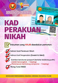 Kemudian, bawa juga beberapa dokumen lain ke pejabat masa akad nikah, tok kadi / tok imam akan bagi surat nikah sementara. Promos Bahagian Undang Undang Keluarga Islam Negeri Kedah Facebook