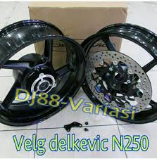 Velg Delkevic Ninja 250 Z250 Tapak Lebar 5 5 Inc With Disc Cakram Delkevic Velg