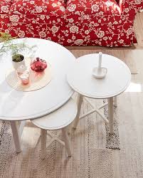 Michelle rhodes' makeshift coffee table will add a touch of summer chic to your living roomcredit: Kragsta Coffee Table White 90 Cm Ikea