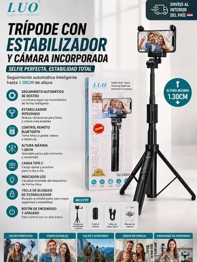 LUO SELFIE INTELLIGENT TRACKING TRIPOD LU-Z512
