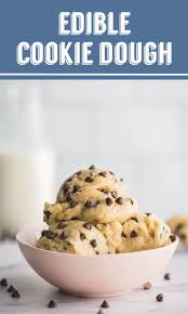 easy essbarer platzchenteig today pin essbarer keksteig cookie dough rezept rezept kekse