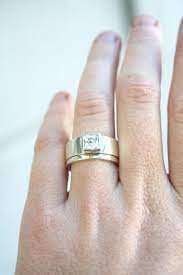Unique Engagement Ring Square Diamond Ring Chunky Silver Ring Etsy In 2021 Square Diamond Rings Square Engagement Rings Chunky Silver Rings