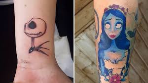 9 the dogs of tim burton. 13 Tim Burton Inspired Tattoos That Ll Make Your Gothic Dreams Come True Popbuzz