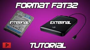 How To Format Internal Or External Hard Drive As Fat32 Tutorial Great For Ps3 Youtube