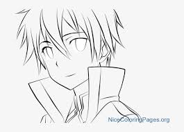 The collection boasts of different female anime characters in various poses. Kirito Coloring Pages Kirito Transparent Png 900x506 Free Download On Nicepng