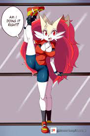 Braixen training by lucyfercomic -- Fur Affinity [dot] net