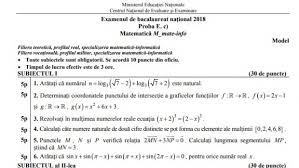 Subiecte bac 2019 mate toate sălile de examen au în dotare camere funcţionale de supraveghere video şi audio. VarÄ Viol Lustruit Sub Bac Mate 2018 Lmvdesigns Com
