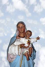 Maybe you would like to learn more about one of these? Statue Of The Virgin Mary Holding Jesus Christ As A Baby With Stock Photo Picture And Royalty Free Image Image 12391496